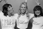 01-07-1979 Luv, Marga Scheide, José Hoebee and Patty Brard at studio in Amsterdam. Photo: Govert de Roos/Connu